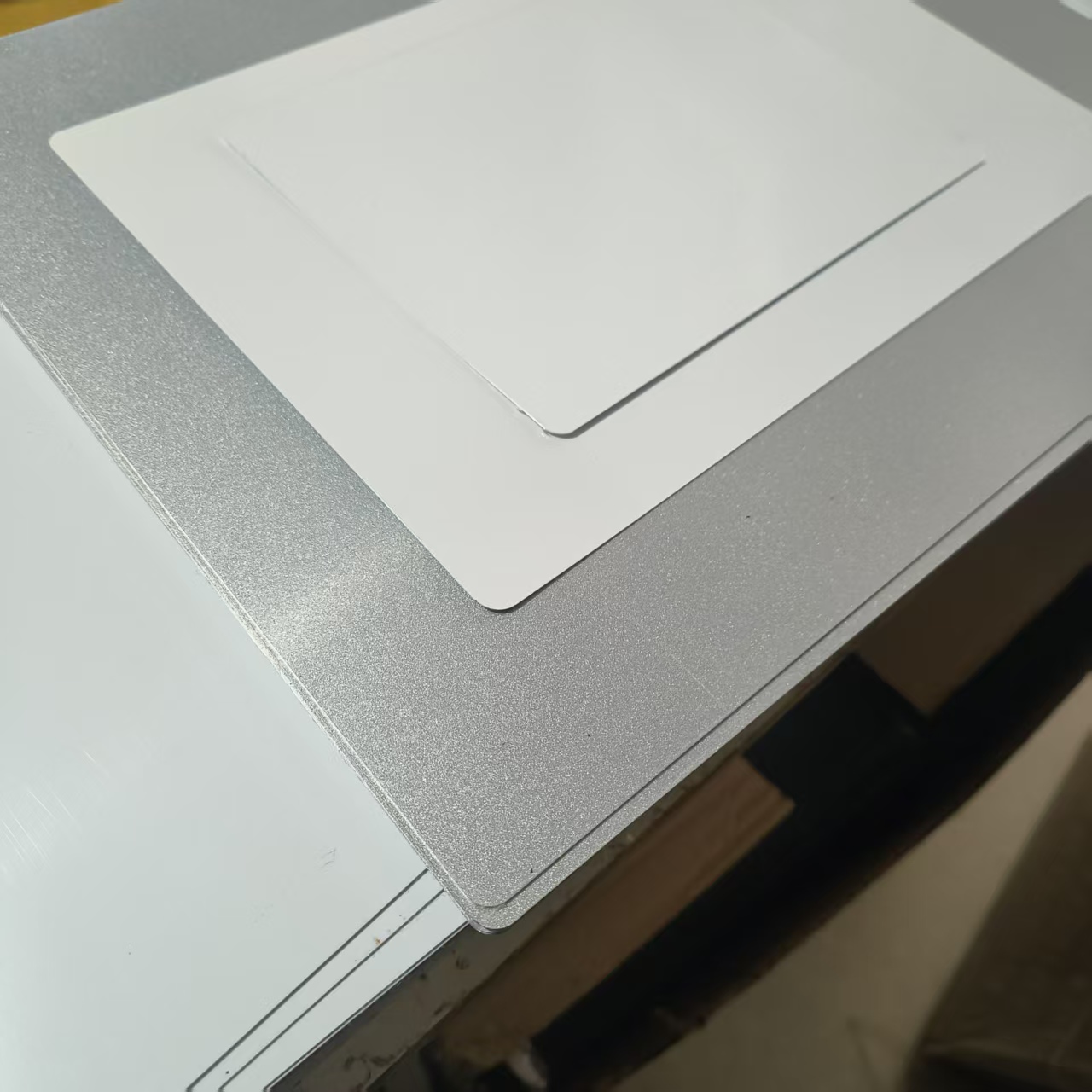 Coaster Sublimation Blank - 10장 승화 인쇄용 빈 알루미늄 판,