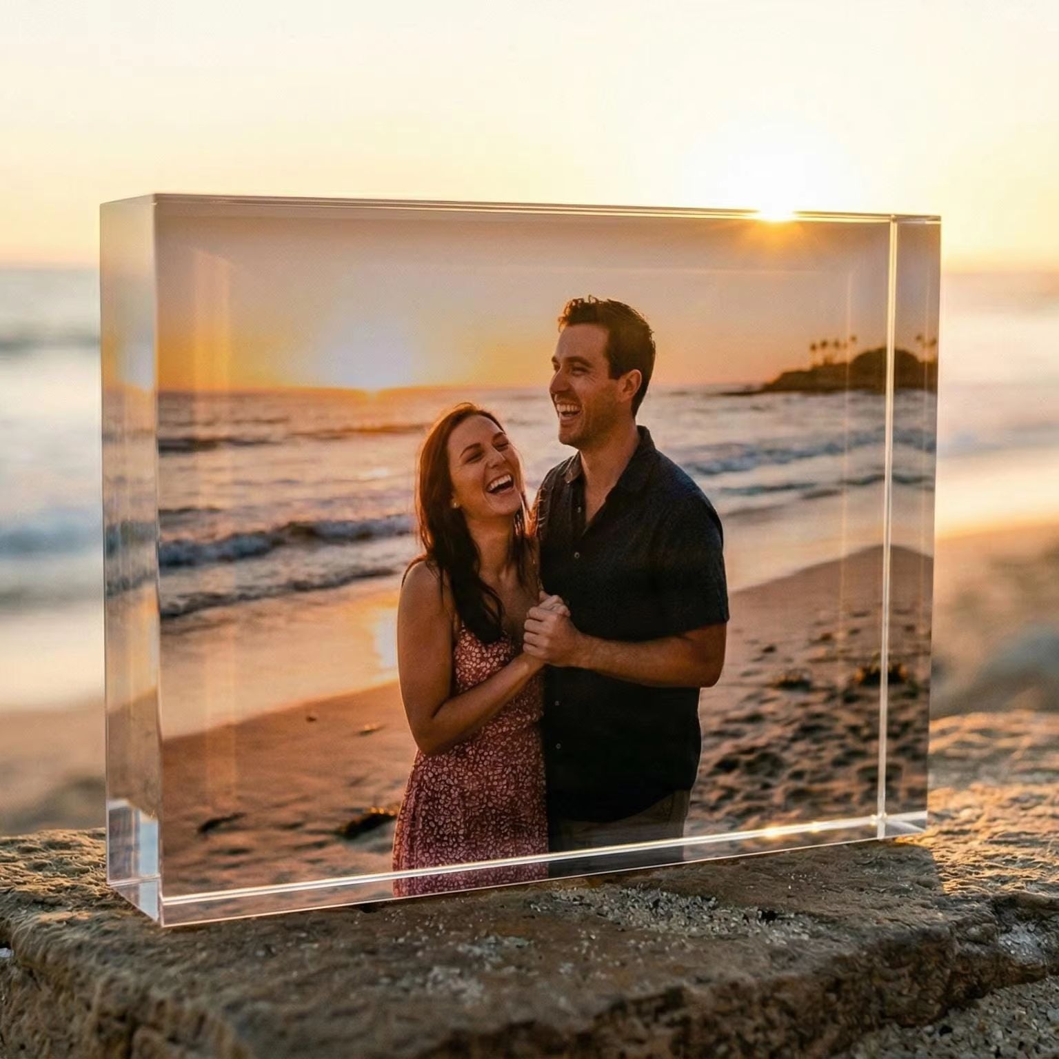 맞춤형 우정 사진 블록, 맞춤 제작된 자매 아크릴 사진 - Photo Acrylic Block 리뷰 및 가격