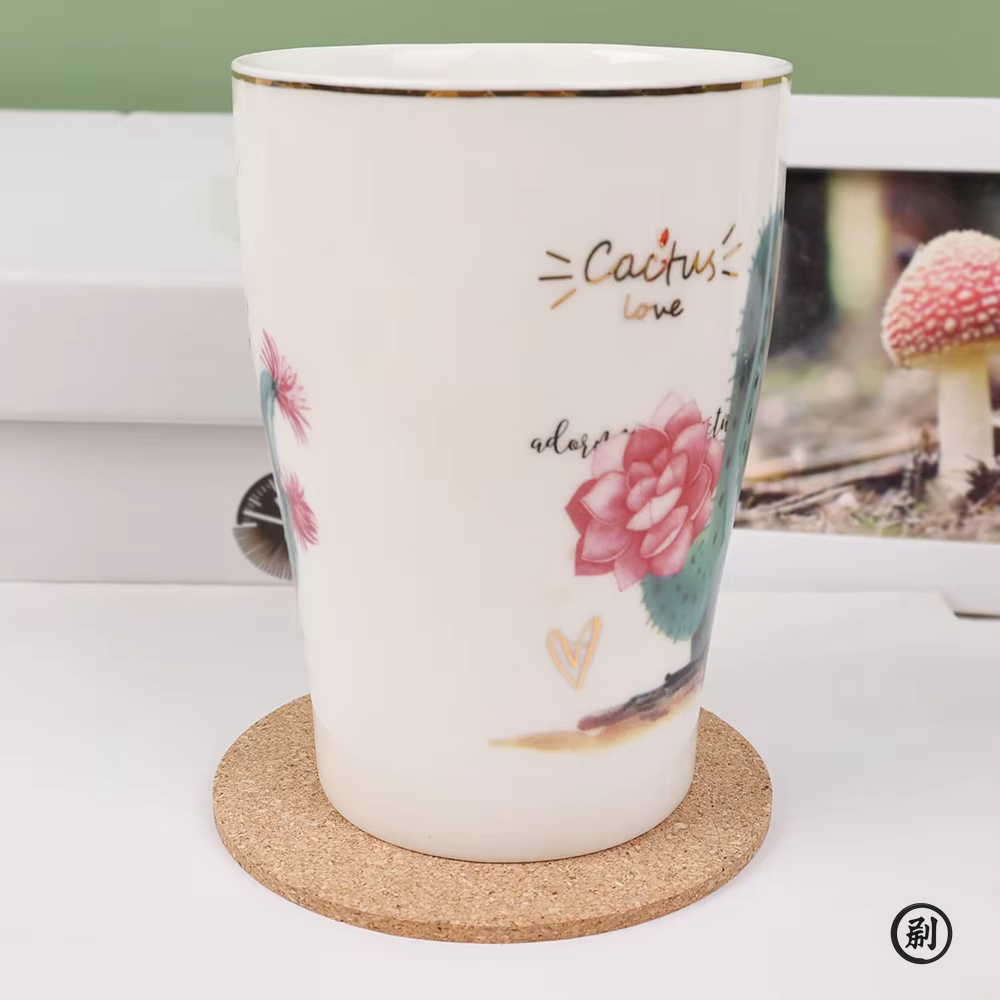 10개입 컵 매트 천연 원형 나무 패드 내구성 논슬립  - Coaster Sublimation Blank 리뷰 및 가격