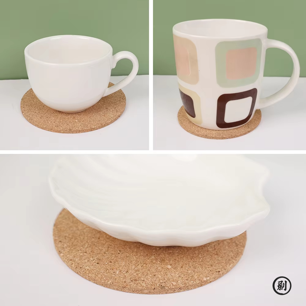 10개입 컵 매트 천연 원형 나무 패드 내구성 논슬립  - Coaster Sublimation Blank 리뷰 및 가격